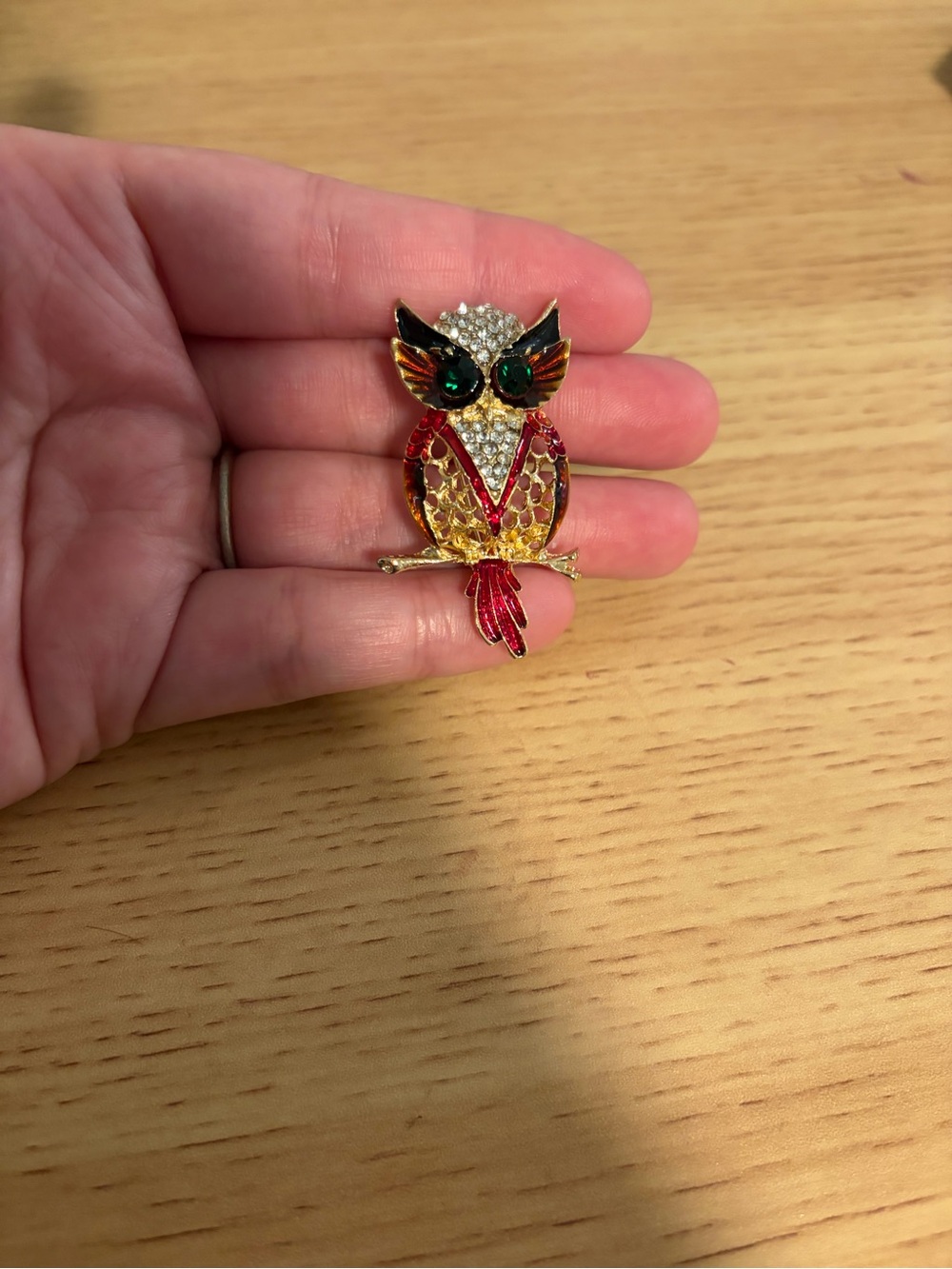 Colorful Enamel Bird & Insect Brooch Set - Multicolor - Picture 5 of 7